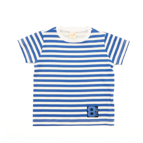 Camiseta Toddler Stripe Azul
