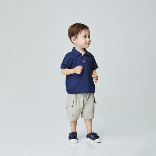 Bermuda Toddler Sarja Side Pocket Areia