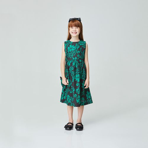 Vestido Infantil Hana Verde