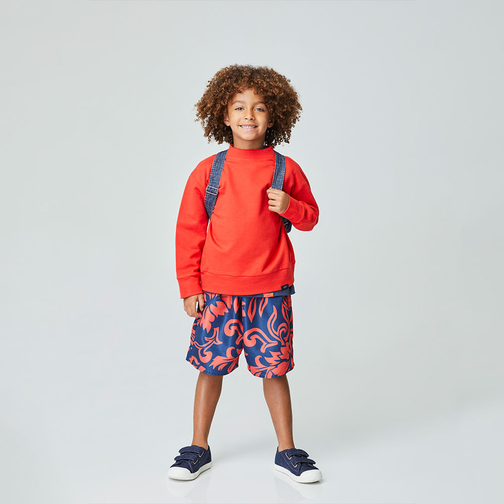 Conjunto Infantil Bold Vermelho