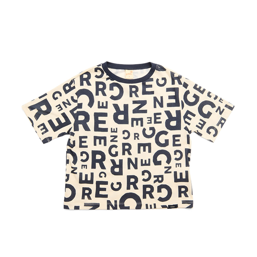 Camiseta Infantil Green 85 Off-White