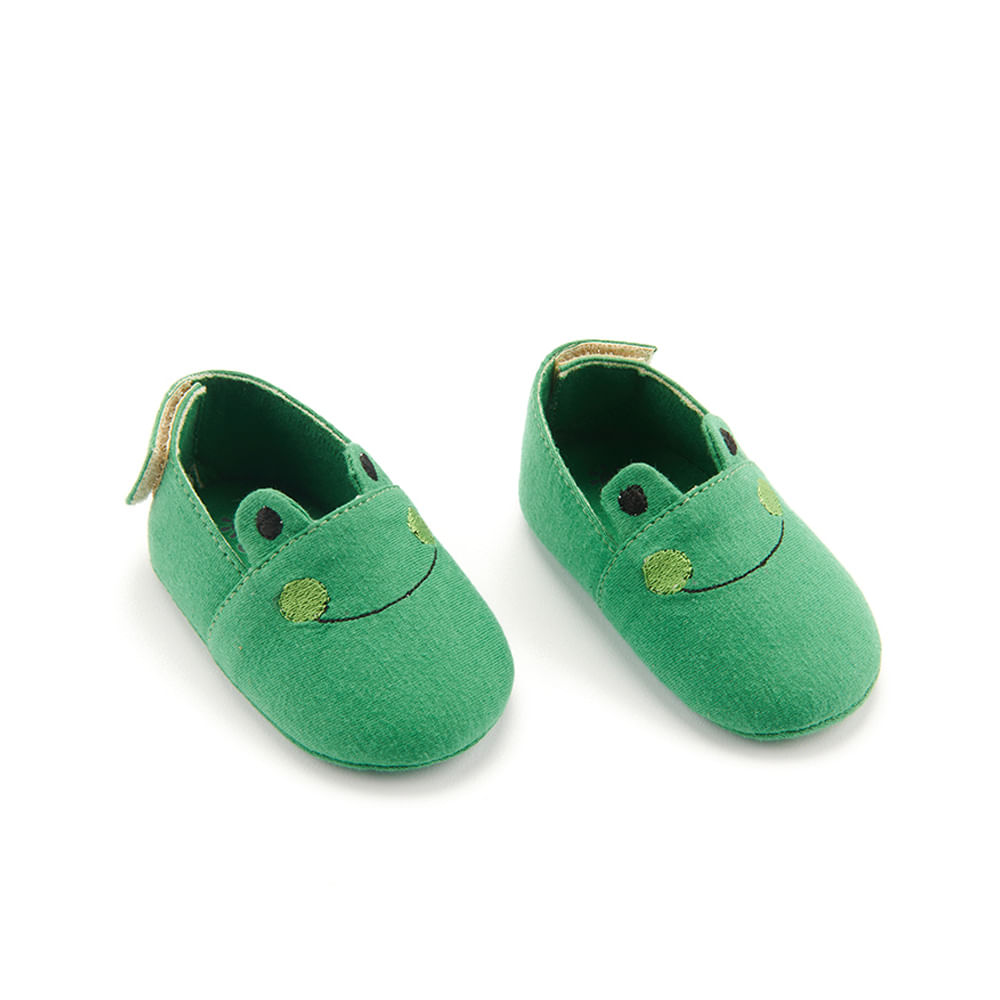 Sapato Bebê Frog Verde