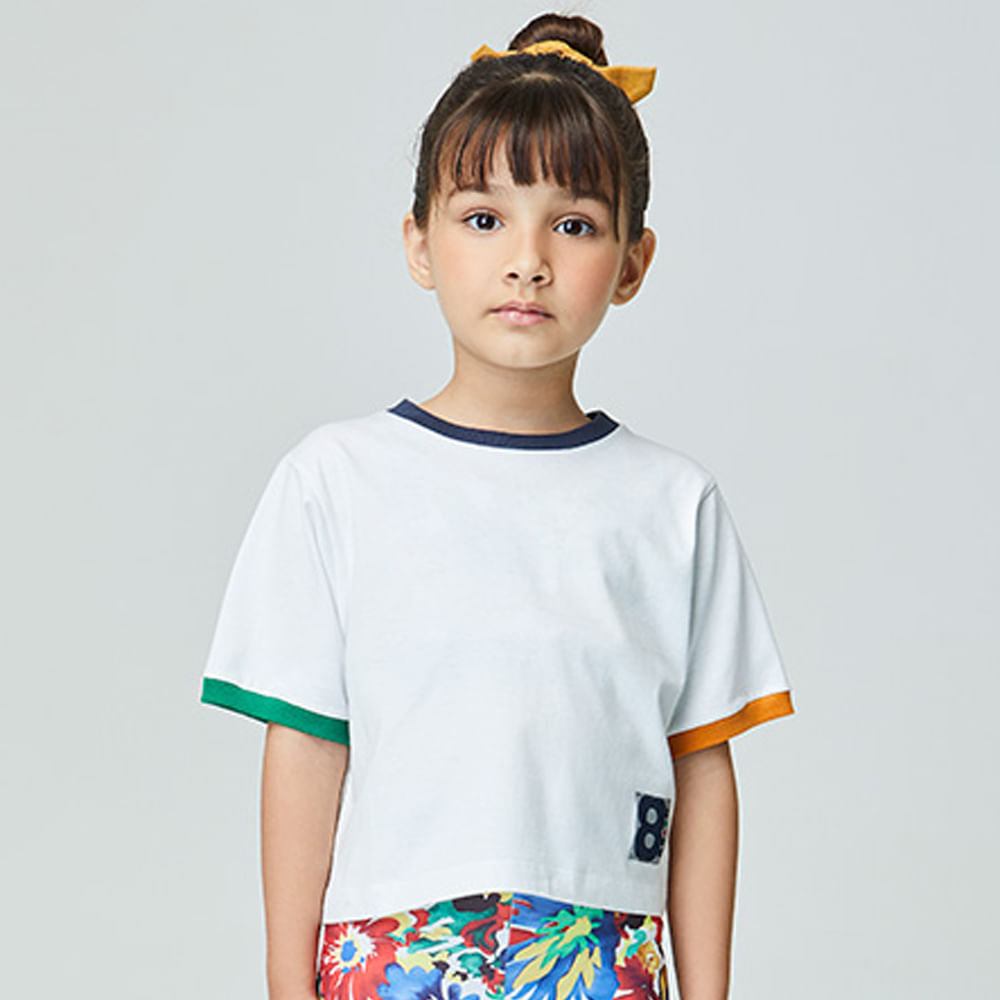 Camiseta Infantil Sport Branca