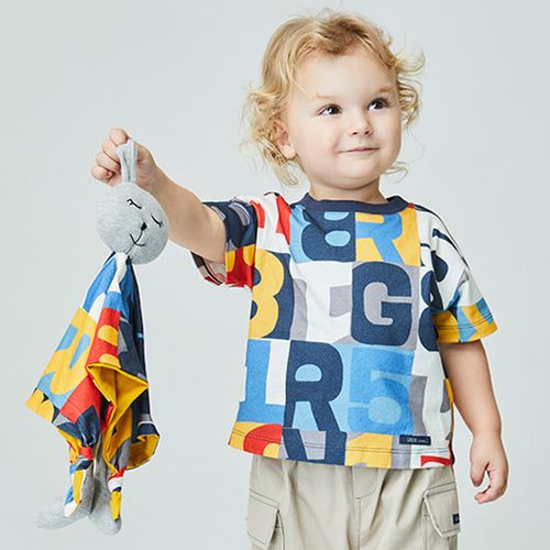Camiseta Toddler Números Azul