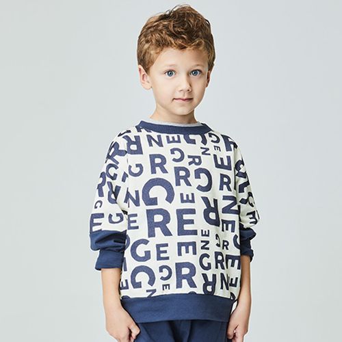 Blusão Infantil Green 85 Manga Longa Off-White