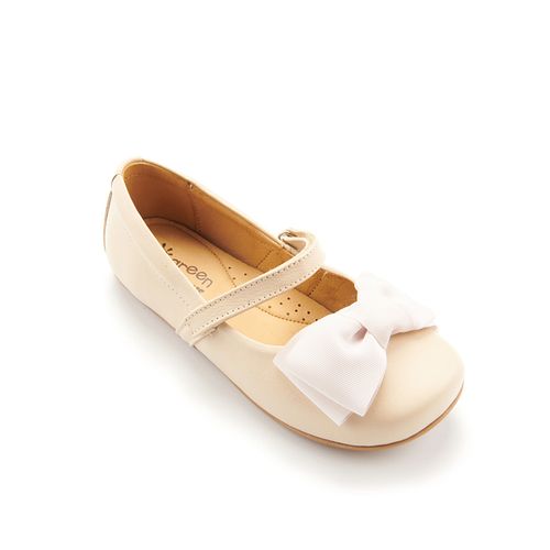 Sapatilha Infantil Boneca Laço Cru