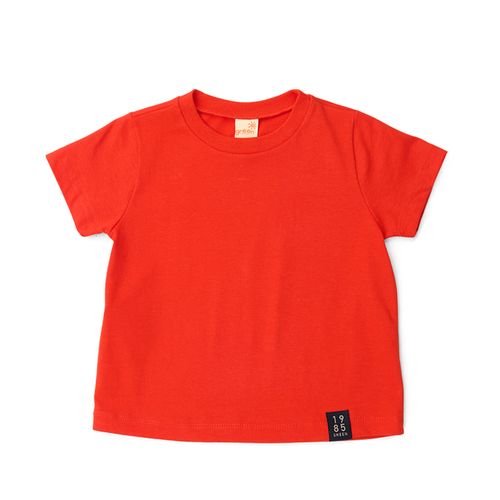 Camiseta Toddler Menino Color Vermelha