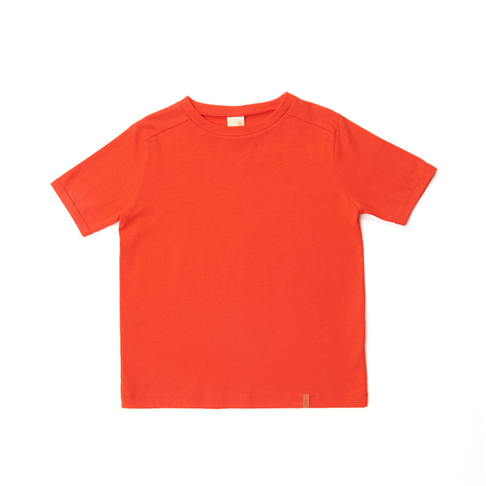 Camiseta Infantil Color Vermelha
