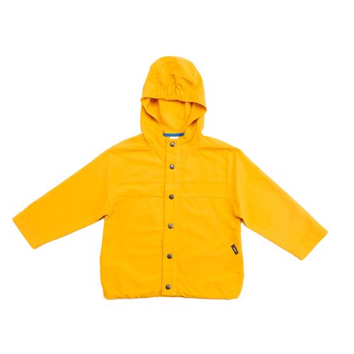 Jaqueta Infantil Corta Vento Color Amarela