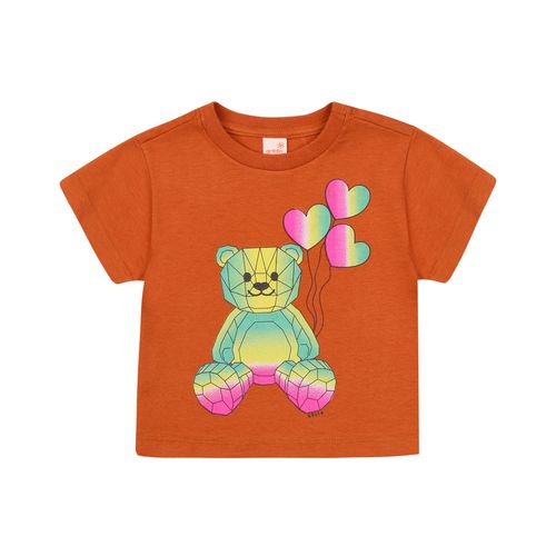 Camiseta Toddler Super Bear Laranja