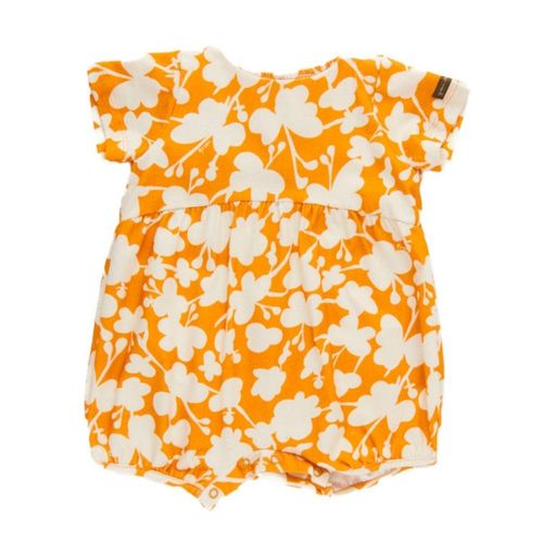 Macacão Bebê Cotton Amarelo