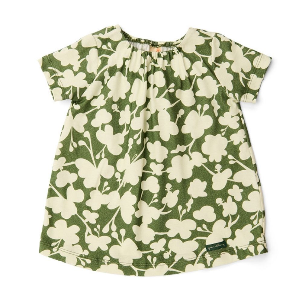 Vestido Bebê Cotton Verde