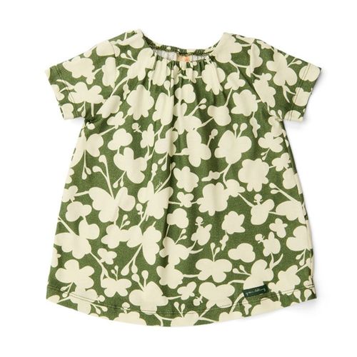 Vestido Bebê Cotton Verde