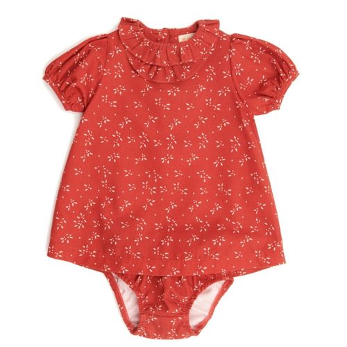 Vestido Bebê Brisa Vermelho