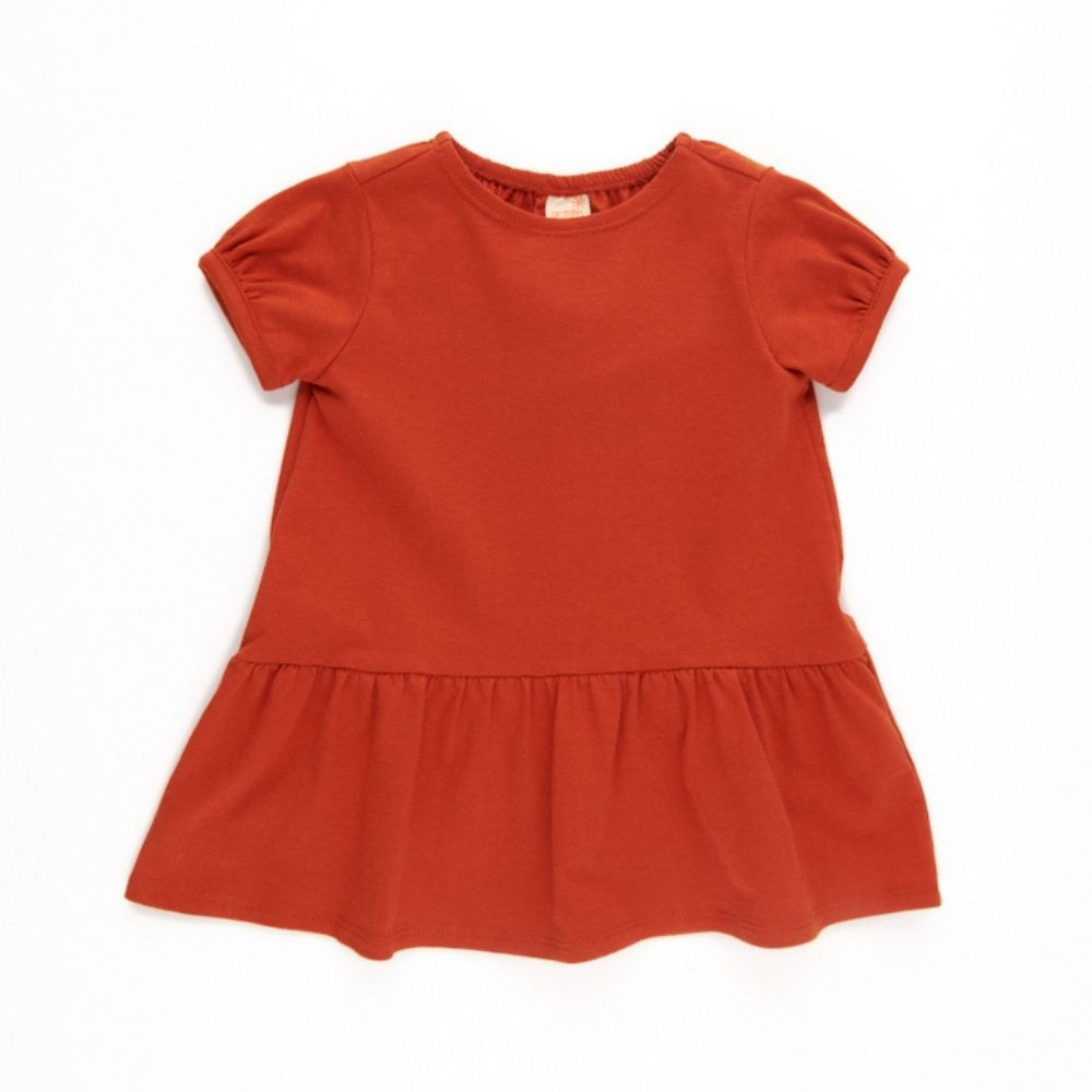 Vestido Bebê Warm Laranja