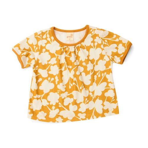 Blusa Toddler Cotton Amarela