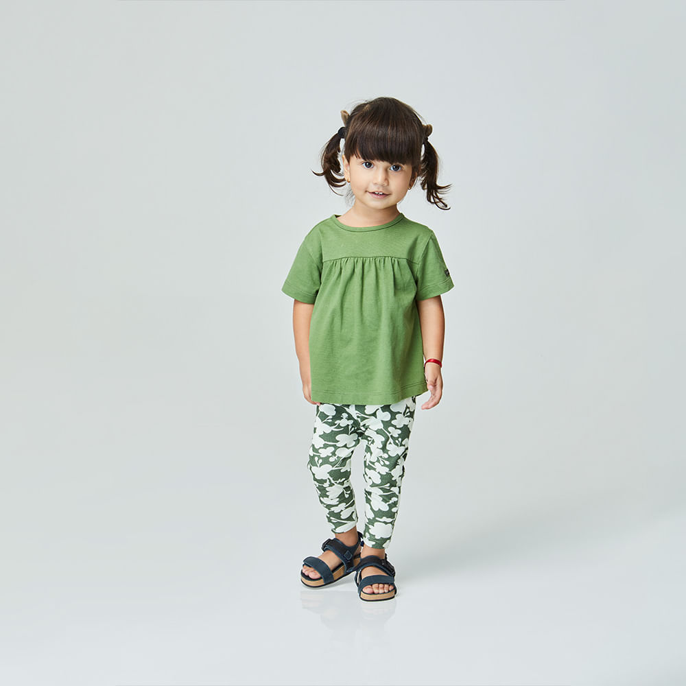 Conjunto Toddler Cotton Verde