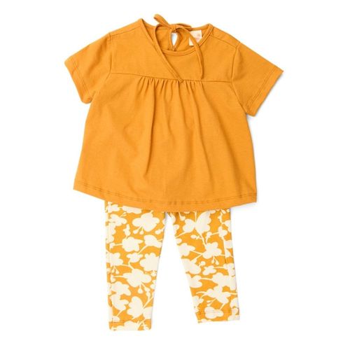 Conjunto Toddler Cotton Amarelo