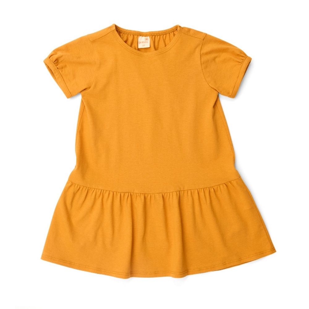 Vestido Toddler Warm Amarelo