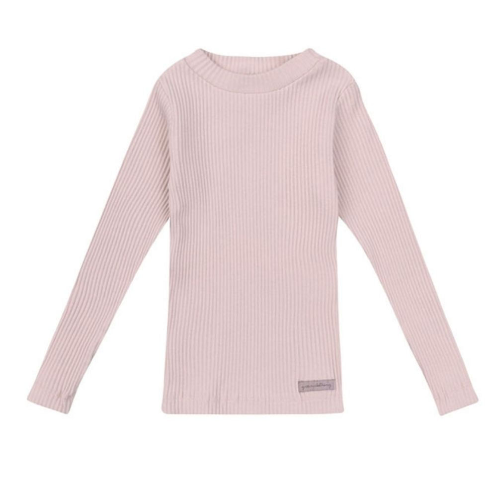 Blusa Toddler Plissada Careca Manga Longa Cru