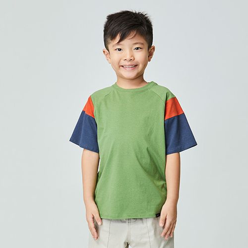 Camiseta Infantil Colorful Warm Verde