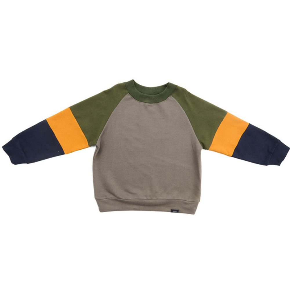 Blusão Infantil Colorful Warm Cinza