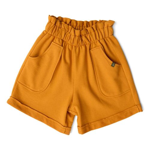 Short Infantil Natureza Amarelo