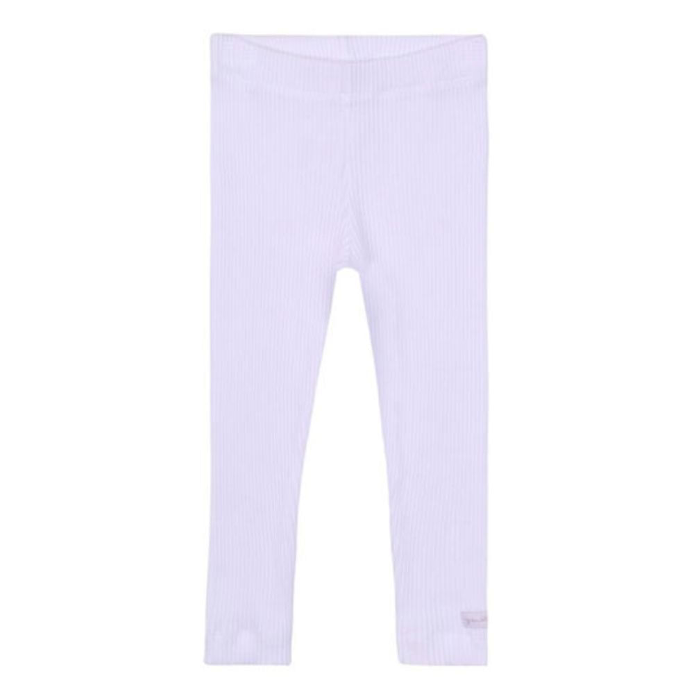 Calça Infantil Plissada Off-White