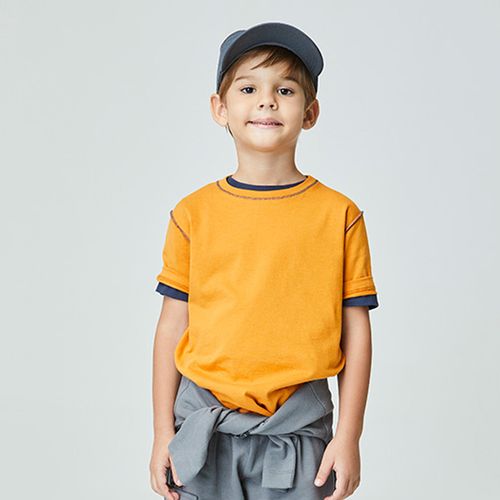 Camiseta Infantil Warm Amarela