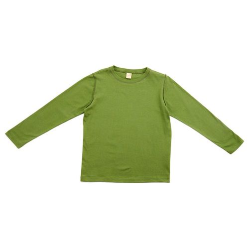 Camiseta Warm Infantil Manga Longa Verde
