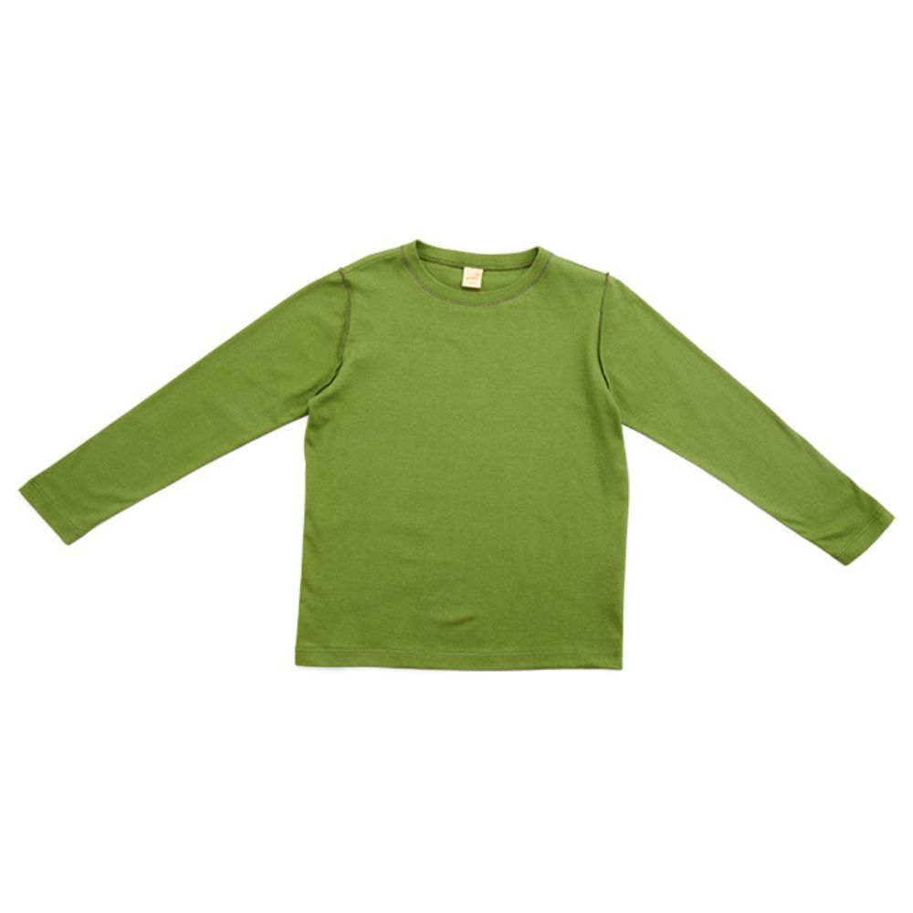 Camiseta Warm Infantil Manga Longa Verde