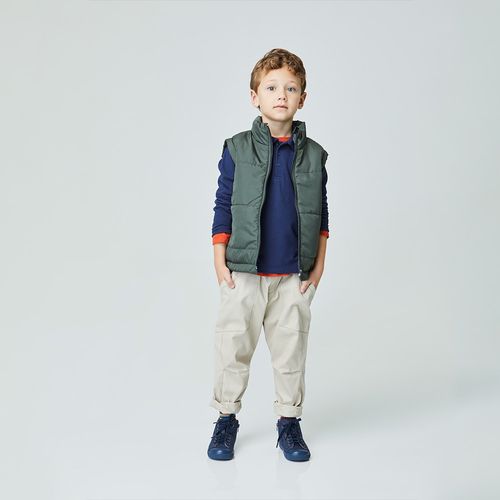 Calça Infantil Natural Areia