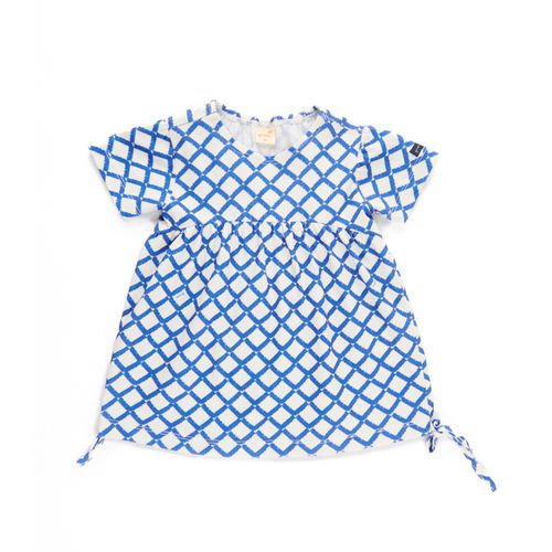 Vestido Bebê Labirinto Azul