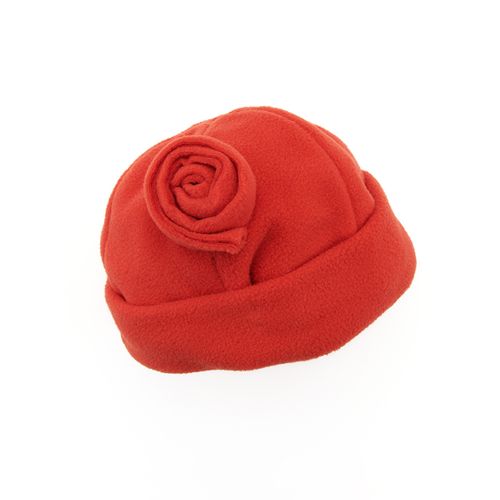 Chapéu Bebê Flor Vermelho
