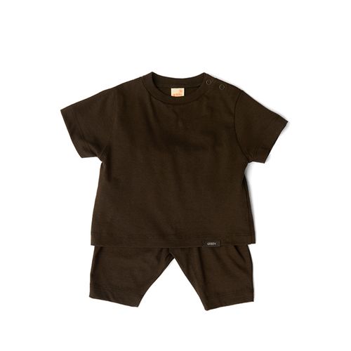 Conjunto Bebê Malha Chumbo