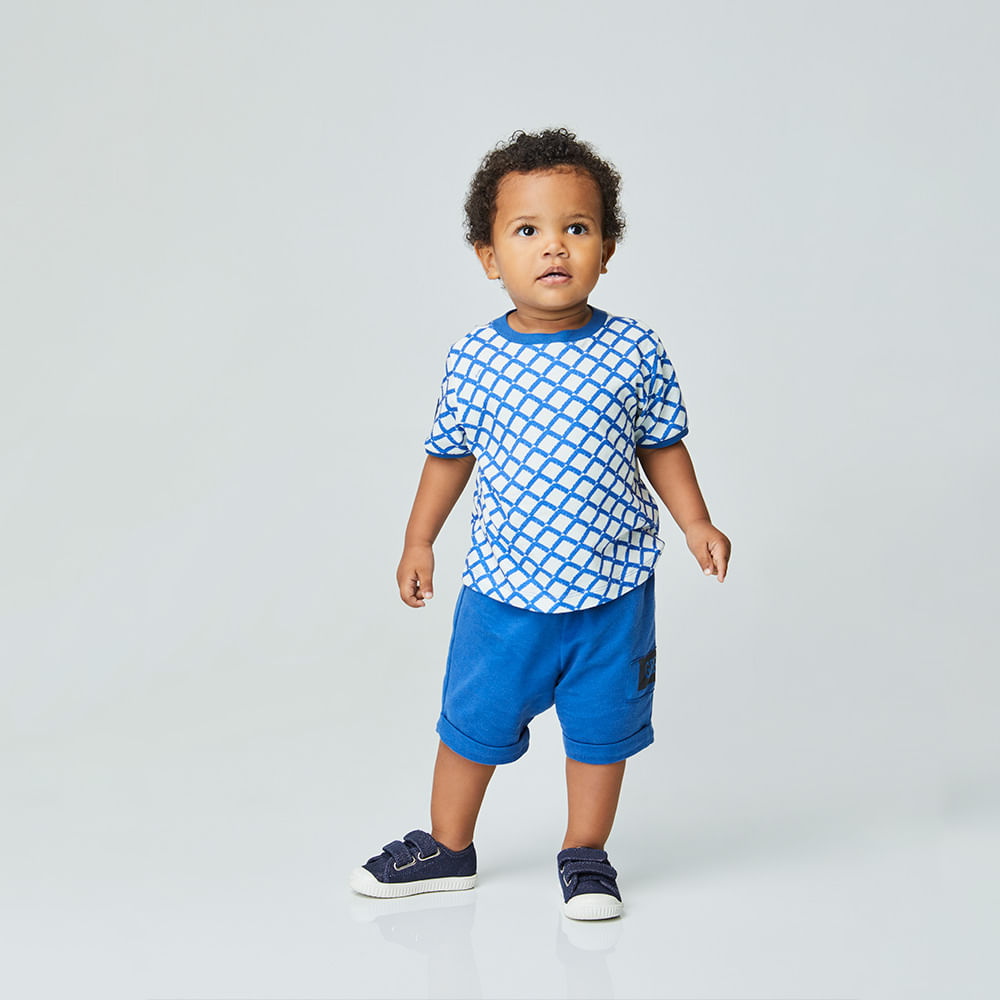 Conjunto Toddler Labirinto Azul