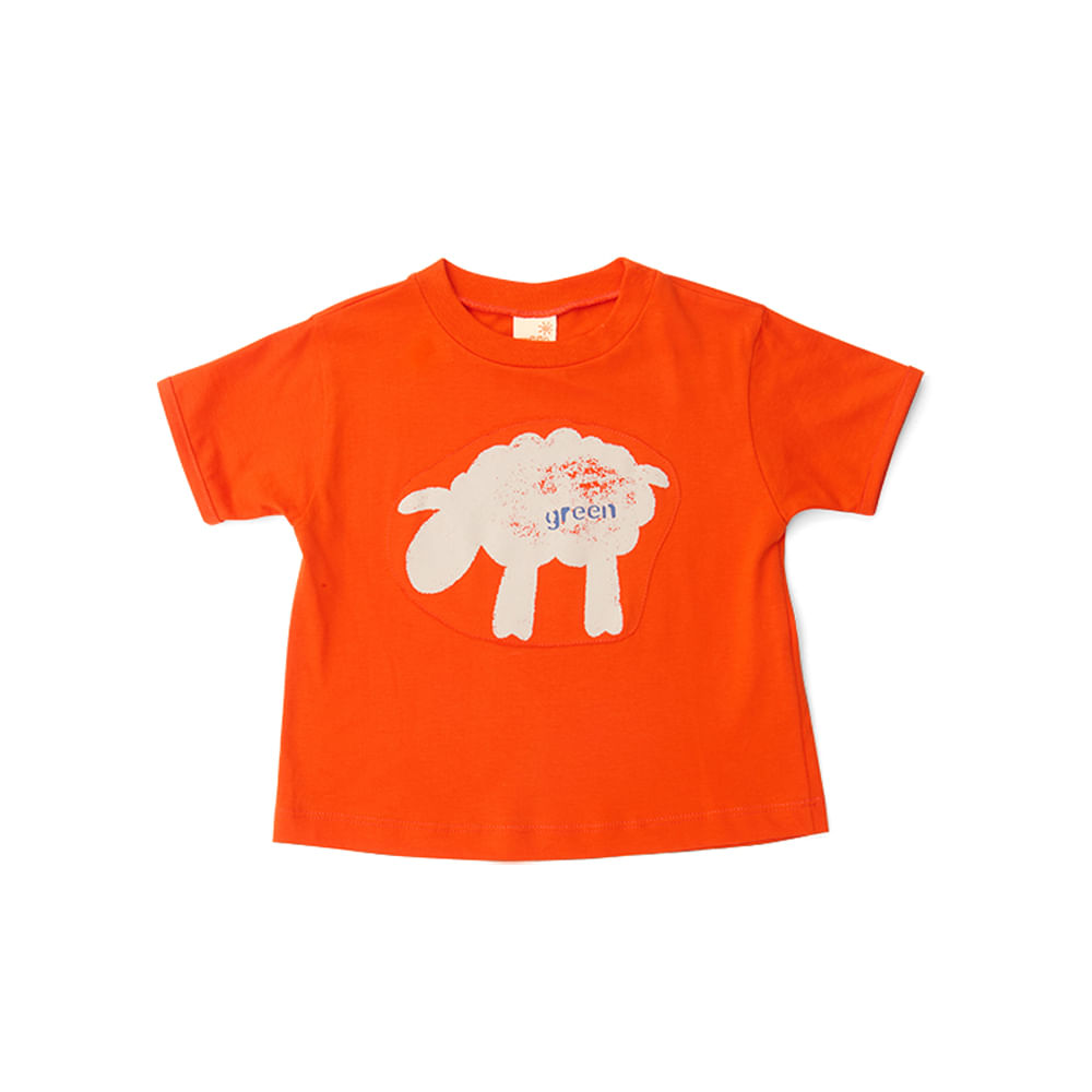 Camiseta Toddler Sheep Laranja