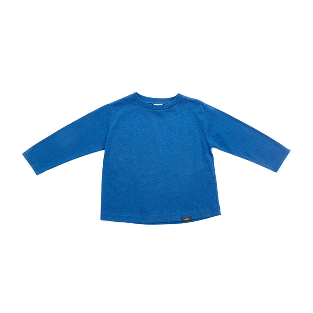 Camiseta Toddler Astral Manga Longa Azul