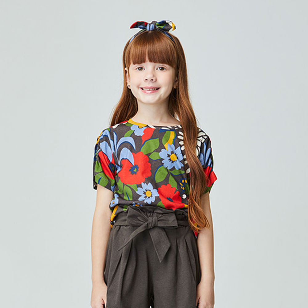 Camiseta Infantil Jardim dos Sonhos