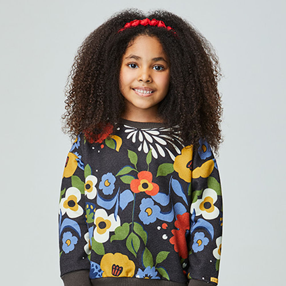 Blusão Infantil Jardim dos Sonhos