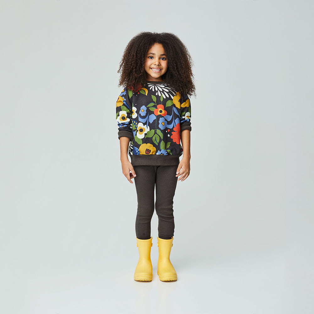Legging Infantil Sonho Chumbo