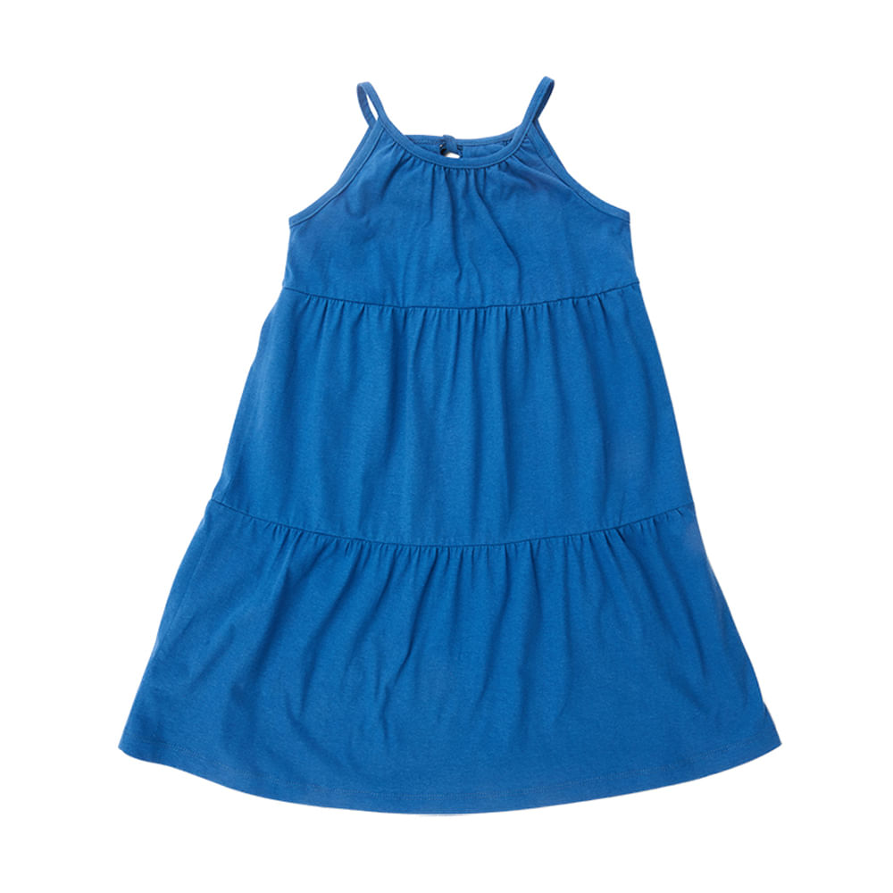 Vestido Infantil Sonho Azul