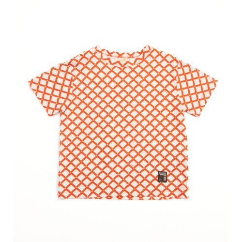 Camiseta Infantil Labirinto Vermelha