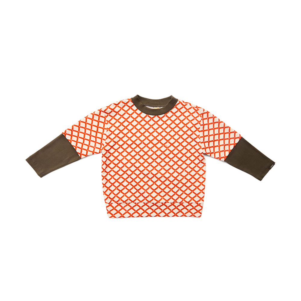 Blusão Infantil Labirinto Vermelho