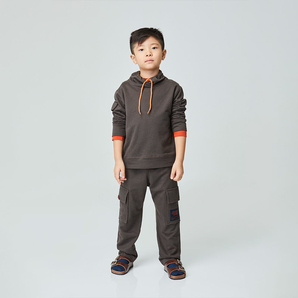 Calça Infantil Astral Chumbo