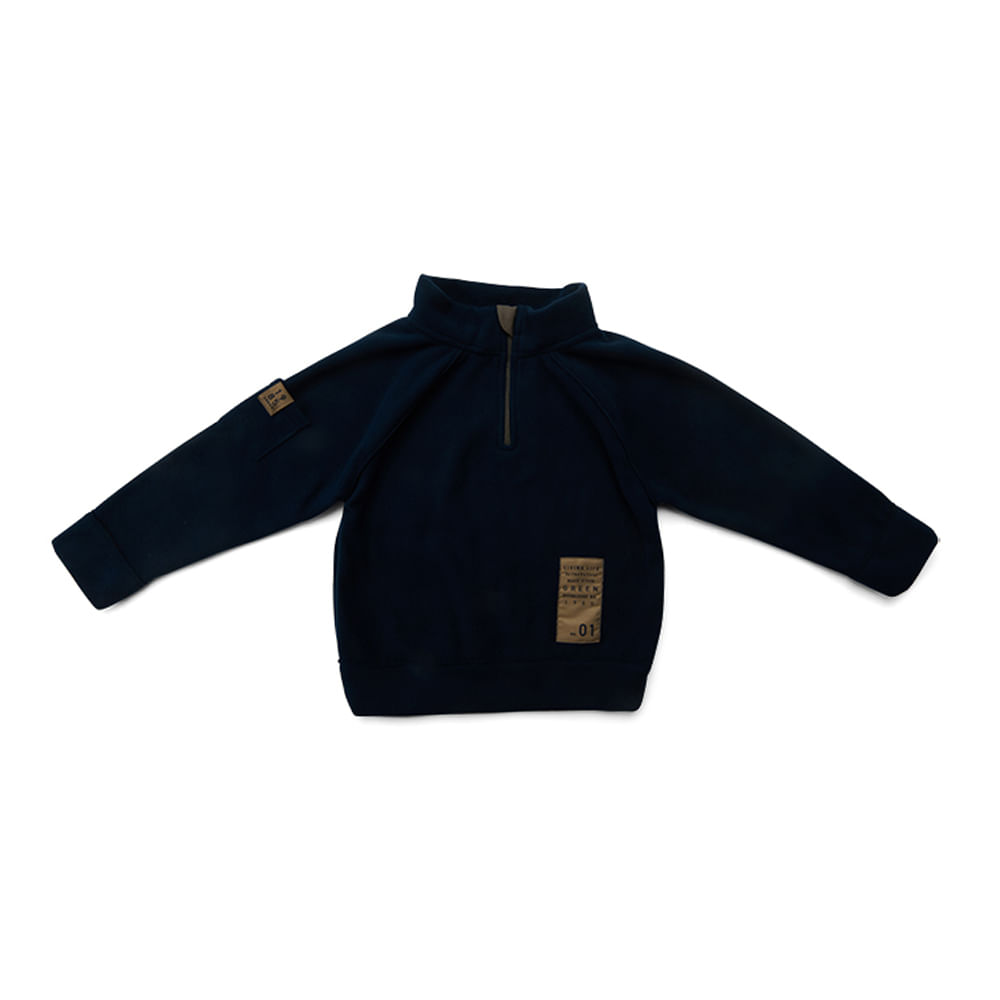 Blusão Infantil Soft Light Azul