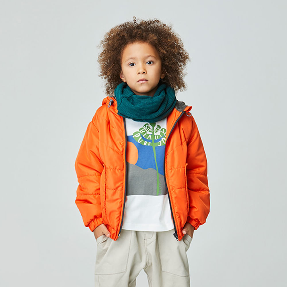 Jaqueta Infantil Aspen Laranja
