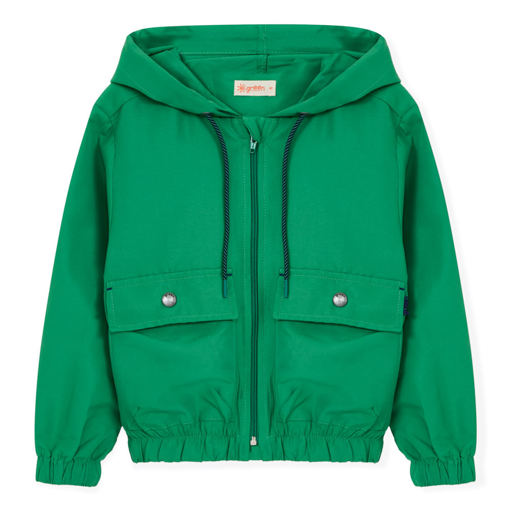 Jaqueta Infantil Green Verde