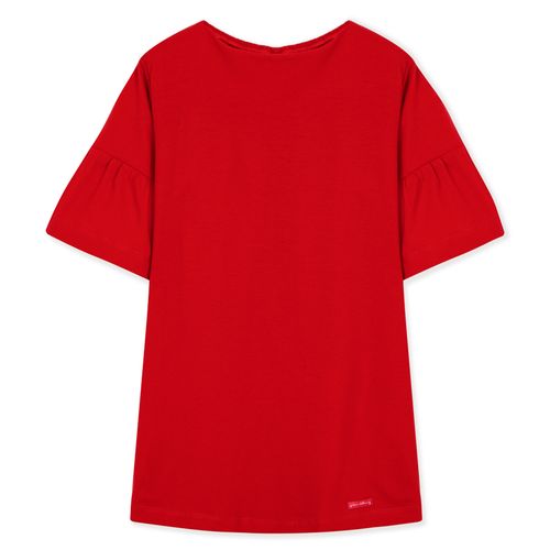 Vestido Infantil Colorir Vermelho