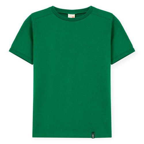 Camiseta Infantil Color Verde